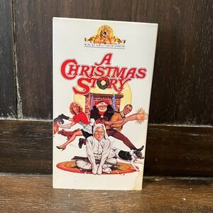 A Christmas Story VHS 1995 MGM/UA Home Video – Tested – Wear to Sleeve